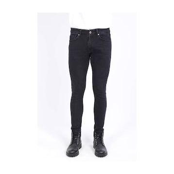 Markapia Erkek Skinny Fit Jean Pantolon Siyah