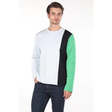 Markapia Erkek Yeşil Bisiklet Yaka T-shirt