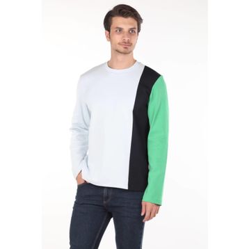 Markapia Erkek Yeşil Bisiklet Yaka T-shirt