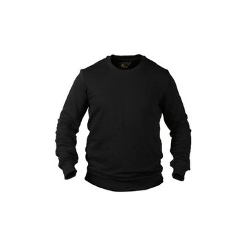 Markapia Siyah Erkek Bisiklet Yaka Sweatshirt