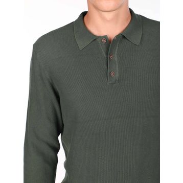 Markapia Yeşil Polo Yaka Erkek Kazak