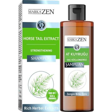 Markazen 350 ml Hızlı Uzama Etkili At Kuyruğu Saç Güçlendirici Şampuan