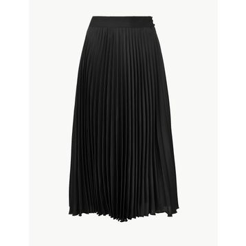Marks & Spencer Bayan Pileli Midi Etek