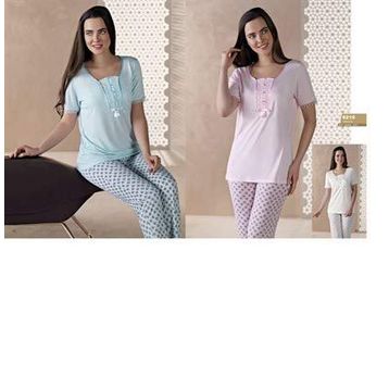 Marks & Spencer Çiçek Desenli Bayan Pijama Takımı