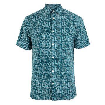 Marks & Spencer Geometrik Desenli Relaxed Fit Gömlek
