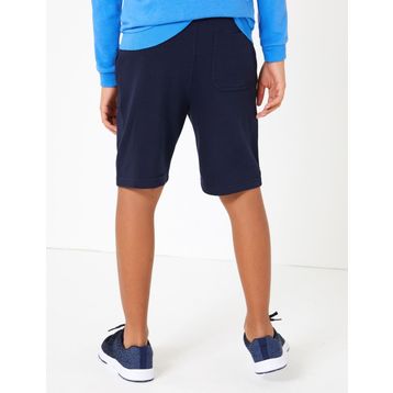 Marks & Spencer Lacivert Jarse Erkek Şort