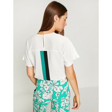 Marks & Spencer Renk Bloklu Kadın Bluz