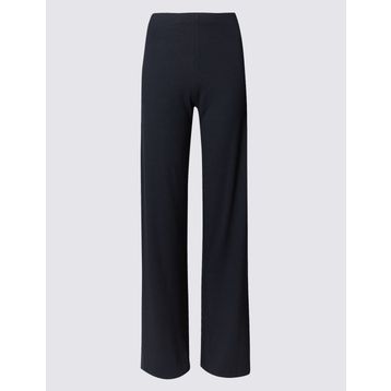 Marks & Spencer Siyah Bayan Wide Leg Pantolon