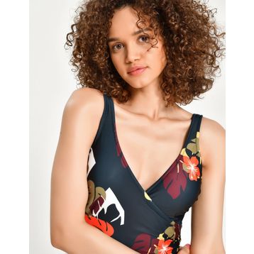 Marks & Spencer Yaprak Desenli Bayan Mayo