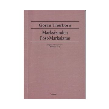 MARKSIZMDEN POST-MARKSIZME - GÖRAN THERBORN