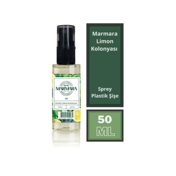 Marmara 50 ml 80 Derece Klasik Limon Kolonyası Sprey