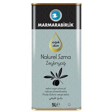 Marmara Birlik 5 lt Soğuk Sıkım Naturel Sızma Zeytinyağı