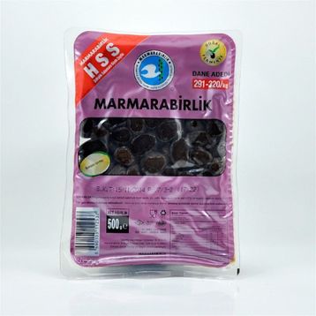 Marmara Birlik 500 gr 261 - 290 Kalibre (s) Siyah Zeytin