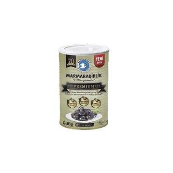 Marmara Birlik 800 gr Premium 2XL Doğal Salamura Siyah Zeytin
