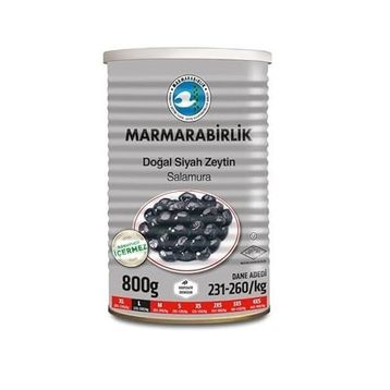 Marmara Birlik 800 gr Salamura L Siyah Zeytin