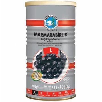 Marmara Birlik 800 gr Salamura L Siyah Zeytin