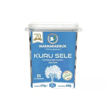 Marmara Birlik XS 800 gr Kuru Sele Siyah Zeytin