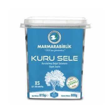 Marmara Birlik XS 800 gr Kuru Sele Siyah Zeytin