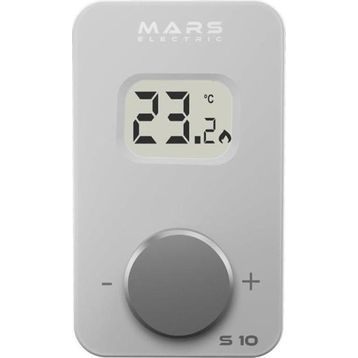 Mars S10 Beyaz Kablosuz Dijital Oda Termostatı