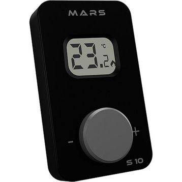 Mars S10 Kablosuz Siyah Dijital Oda Termostatı