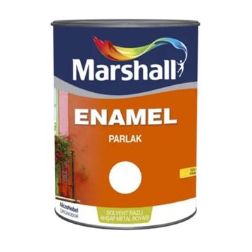 Marshall 0.75 lt Enamel Parlak Sentetik Metal ve Ahşap Boyası