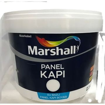 Marshall 0.75 lt Şifon Su Bazlı Amerikan Panel Kapı Boyası