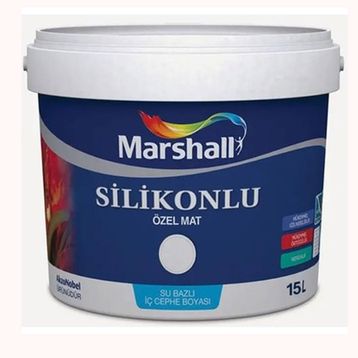 Marshall Ada Çayı 15 lt Silikonlu Özel Mat İç Cephe Boyası