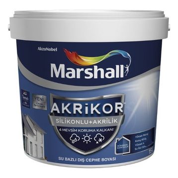 Marshall Akrikor K1 7.5 lt Silikonlu+Akrilik Dış Cephe Boyası