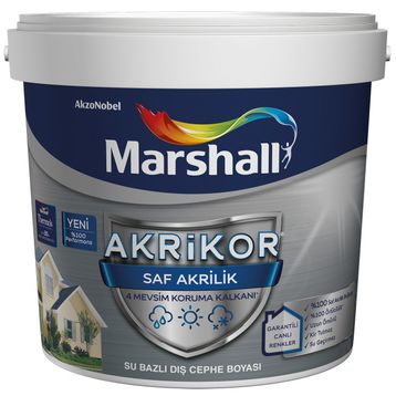 Marshall Akrikor Y8 7.5 lt Silikonlu+Akrilik Dış Cephe Boyası