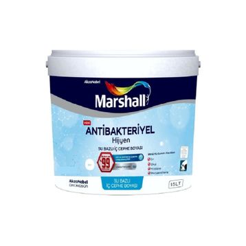 Marshall Antibakteriyel Hijyen Kum Beji 15 lt İç Cephe Duvar Boyası