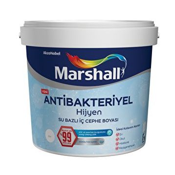 Marshall Antibakteriyel Hijyen Silinebilir Martı 2.5 lt İç Cephe Boyası