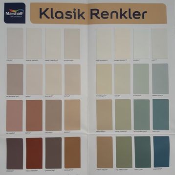 Marshall Buz Beyazı 2.5 lt Silikonlu Özel Mat İç Cephe Boyası