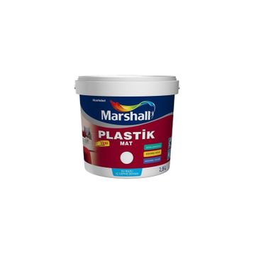 Marshall Buz Beyazı 2.5 lt Silikonlu Özel Mat İç Cephe Boyası