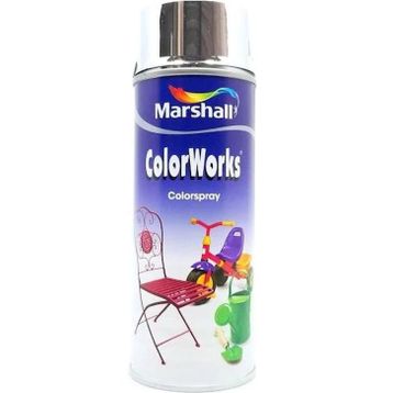 Marshall Colorworks Mat Gümüş 400 ml Sprey Boya