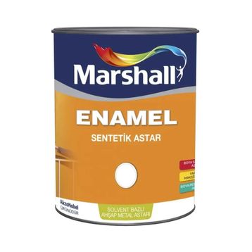 Marshall Enamel Beyaz 2.5 lt Sentetik Boya Astarı