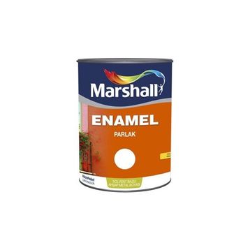 Marshall Enamel Kum Beji 1 lt Parlak Solvent Bazlı Ahşap Ve Metal Boyası