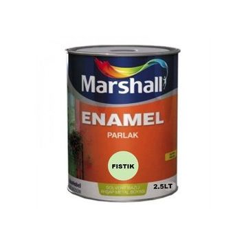 Marshall Enamel Parlak Fıstık 2.5 L Sentetik Yağlı Boya