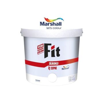 Marshall Fit 15 lt Şifon Silikonlu İç Cephe Duvar Boyası