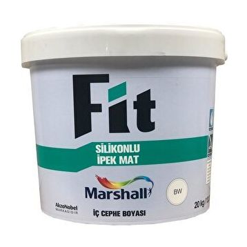 Marshall Fit Kum Beji 20 kg Silikonlu İpek Mat İç Cephe Boyası