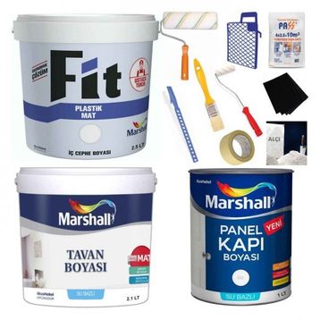 Marshall Fit Lületaşı 2.5 lt Plastik Su Bazlı İç Cephe Duvar Boyası