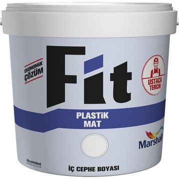 Marshall Fit Mısır Koçanı 20 kg Silikonlu İpek Mat Silinebilir İç Cephe Boyası