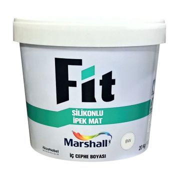 Marshall Fit Mum Işığı 20 kg Silikonlu Mat İç Cephe Duvar Boyası