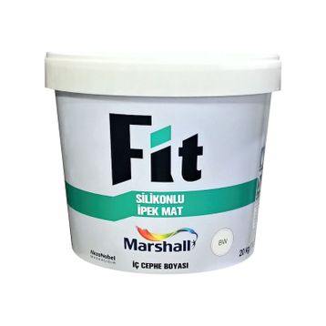 Marshall Fit Pamuk Tarlası 20 kg Silikonlu Mat İç Cephe Duvar Boyası