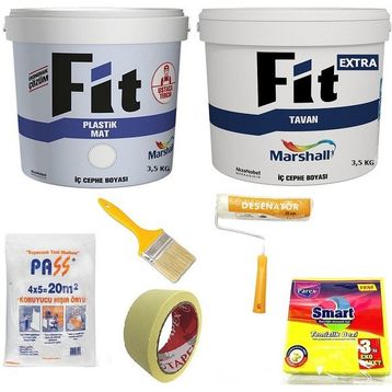 Marshall Fit Plastik 3.5 kg Badem Ezmesi İç Cephe Boyası