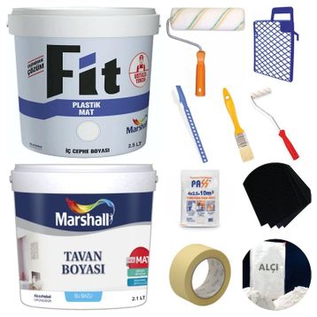 Marshall Fit Tütsü 2.5 lt Plastik Su Bazlı İç Cephe Duvar Boyası