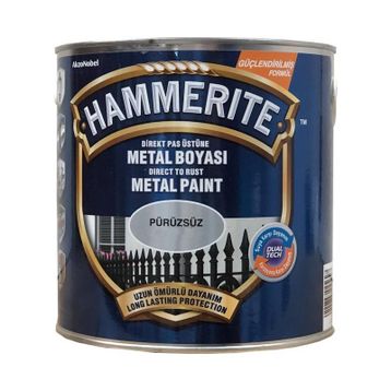 Marshall Hammerite Direkt Pas Üstü Pürüzsüz Beyaz 0.75 lt Metal Boyası