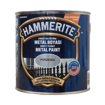 Marshall Hammerite Direkt Pas Üstü Pürüzsüz Beyaz 0.75 lt Metal Boyası