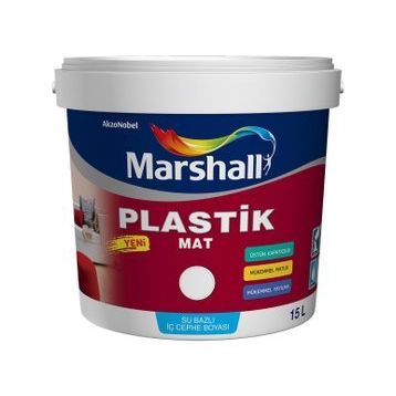 Marshall Lokum 15 lt Plastik Mat Su Bazlı İç Cephe Boyası