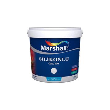 Marshall Lokum 2.5 lt Silikonlu Özel Mat İç Cephe Boyası