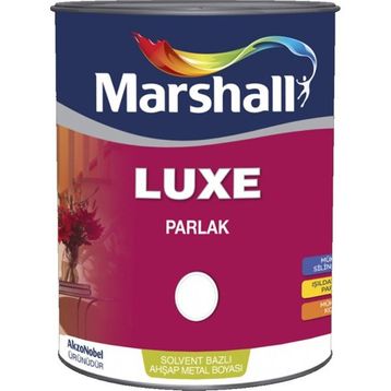 Marshall Luxe Parlak Siyah 2,5 lt Metal ve Ahşap Boyası